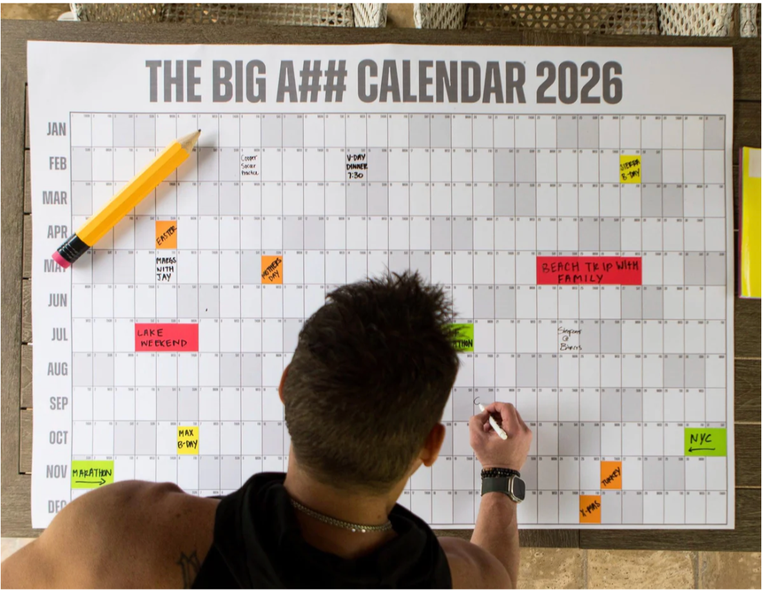 The Big A## Calendar 2026