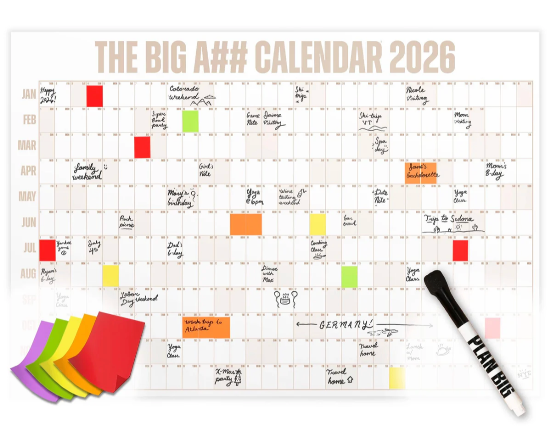 The Big A## Calendar 2026