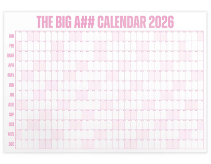 The Big A## Calendar 2026