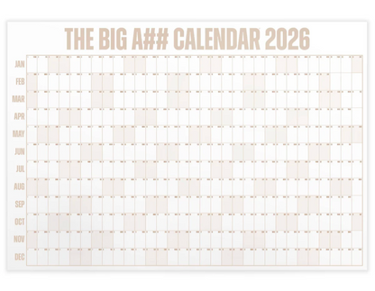 The Big A## Calendar 2026