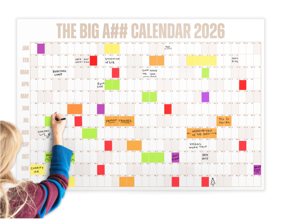 The Big A## Calendar 2026