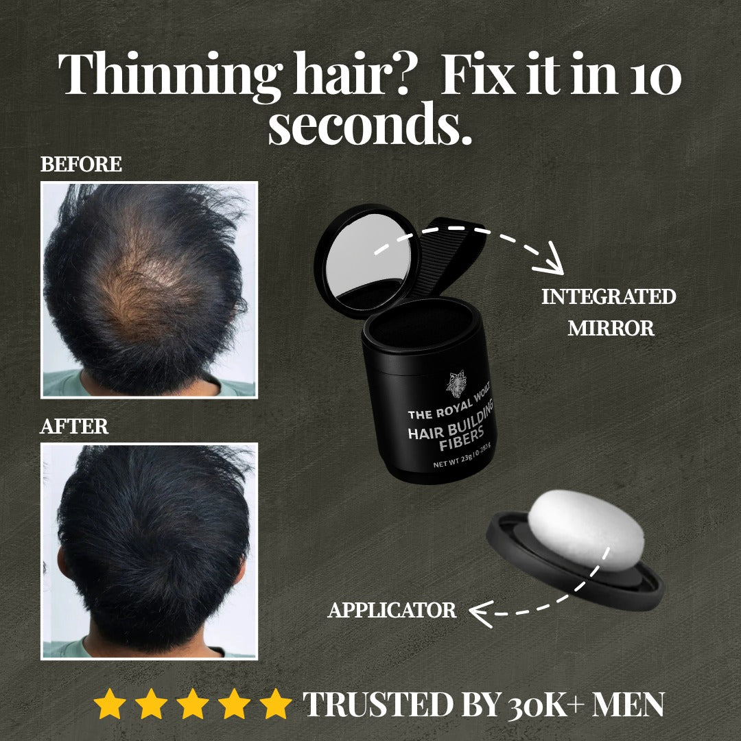 Royal Wolf Premium Hair Building Fibers