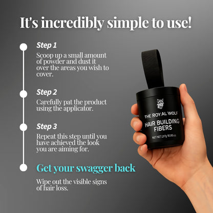 Royal Wolf Premium Hair Building Fibers